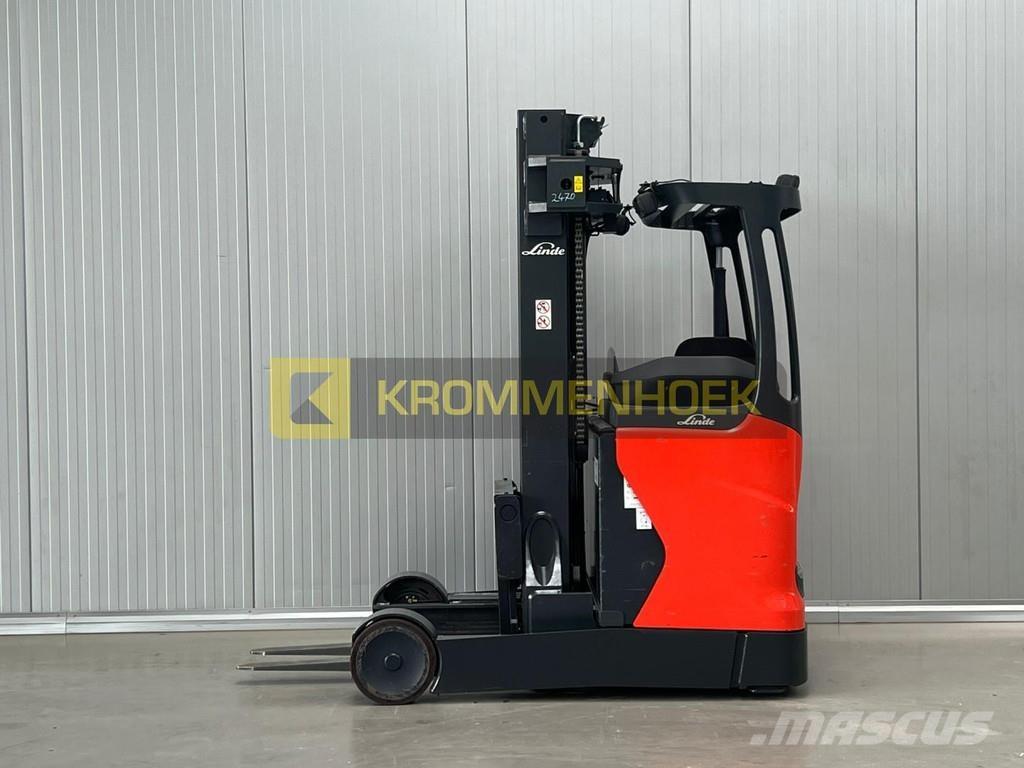 Linde R 20 Reach truck - depo içi istif araçları