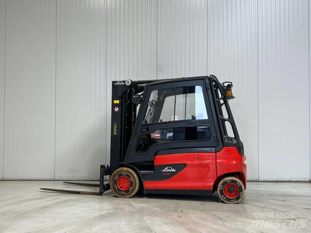 Linde E25L-01 Elektrikli forkliftler
