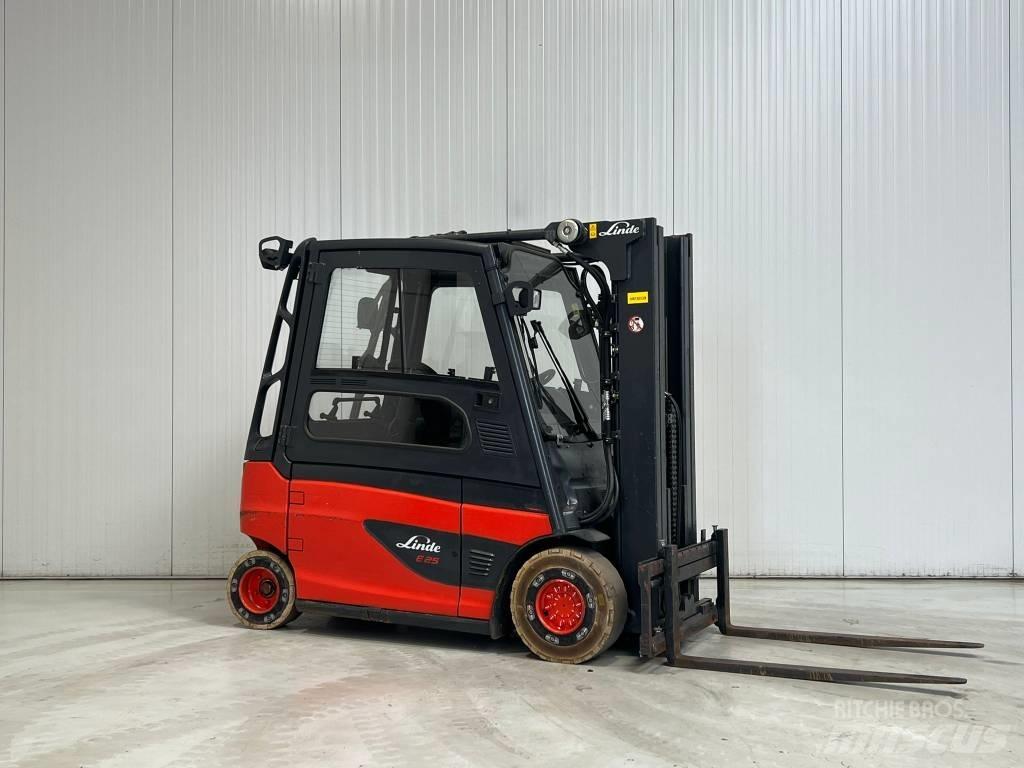 Linde E25L-01 Elektrikli forkliftler