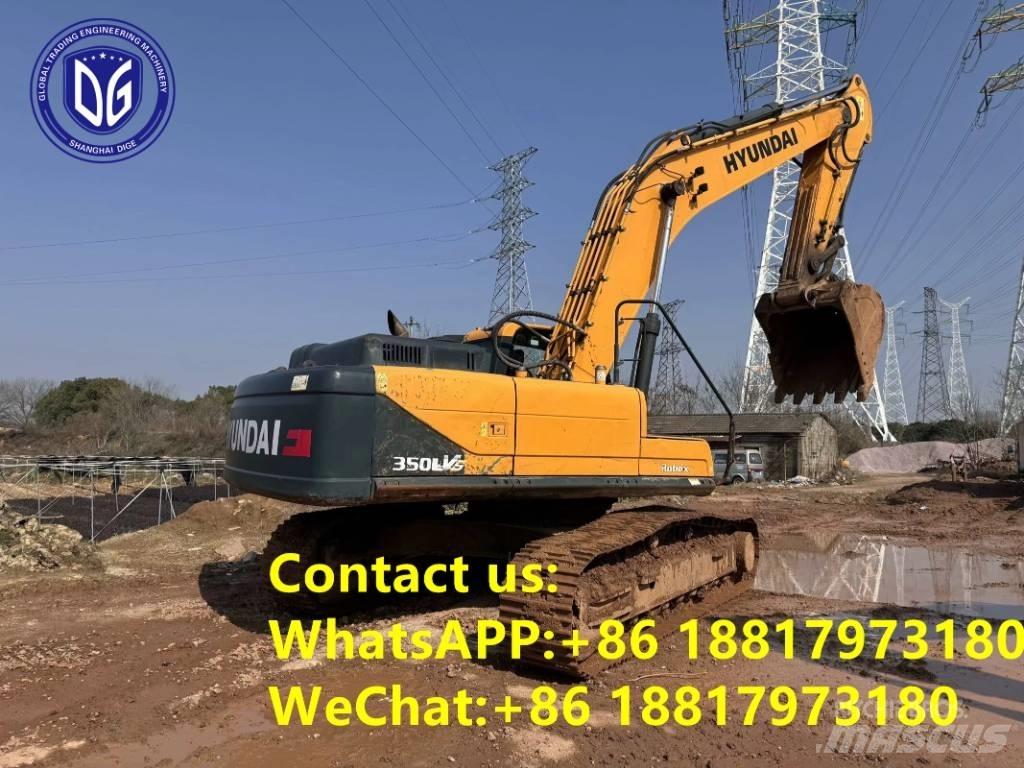 Hyundai R350LVS Paletli ekskavatörler