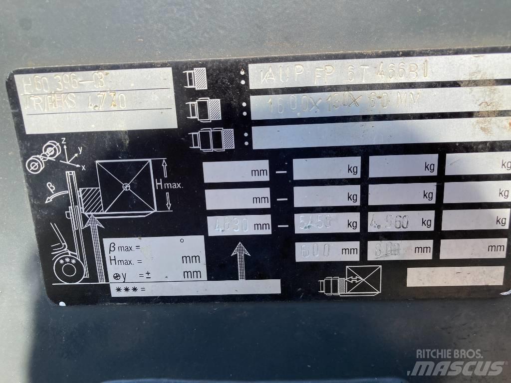 Linde H60D/396 Dizel forkliftler
