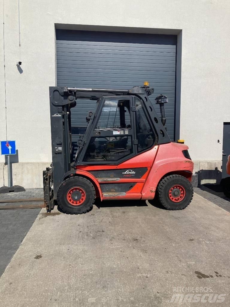 Linde H60D/396 Dizel forkliftler