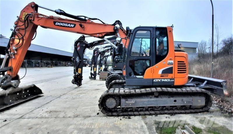 Doosan DX140LCR-5 Paletli ekskavatörler