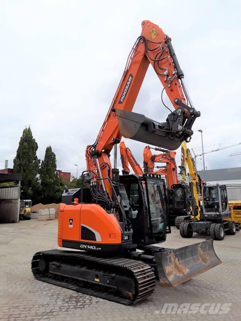 Doosan DX140LCR-5 Paletli ekskavatörler