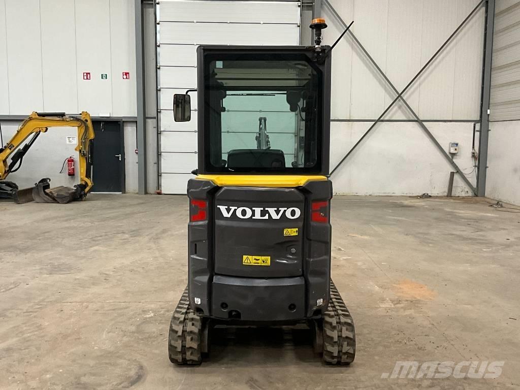 Volvo EC 18 E Mini ekskavatörler, 7 tona dek
