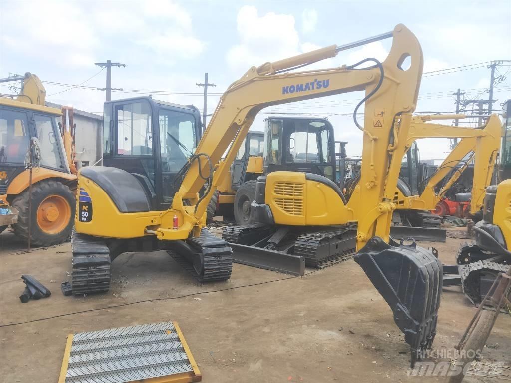 Komatsu PC 50 MR Paletli ekskavatörler
