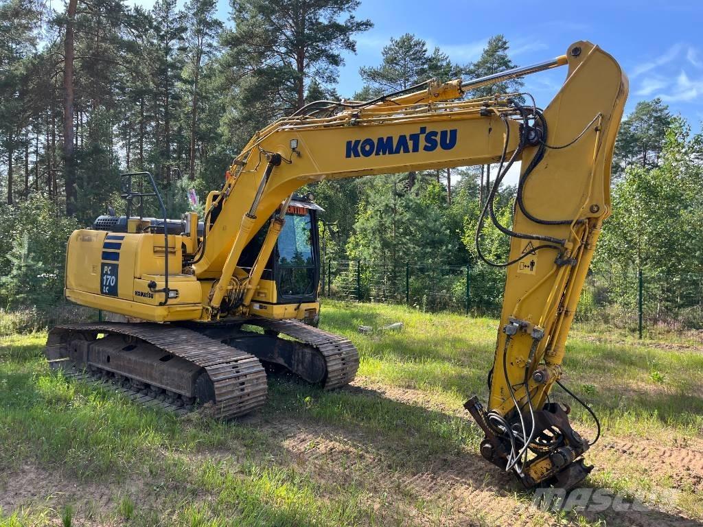 Komatsu PC 170 LC-10 Paletli ekskavatörler