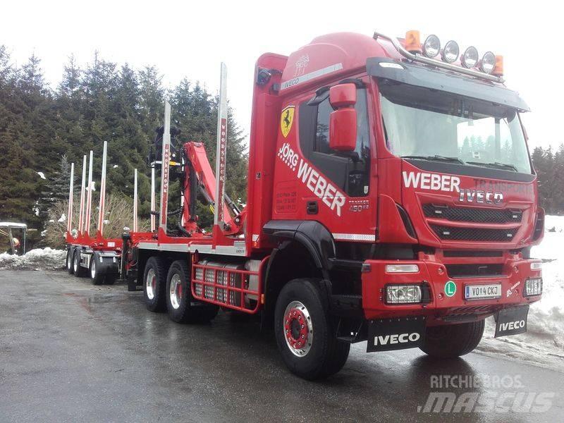 Iveco Trakker 450 Araç üzeri vinçler