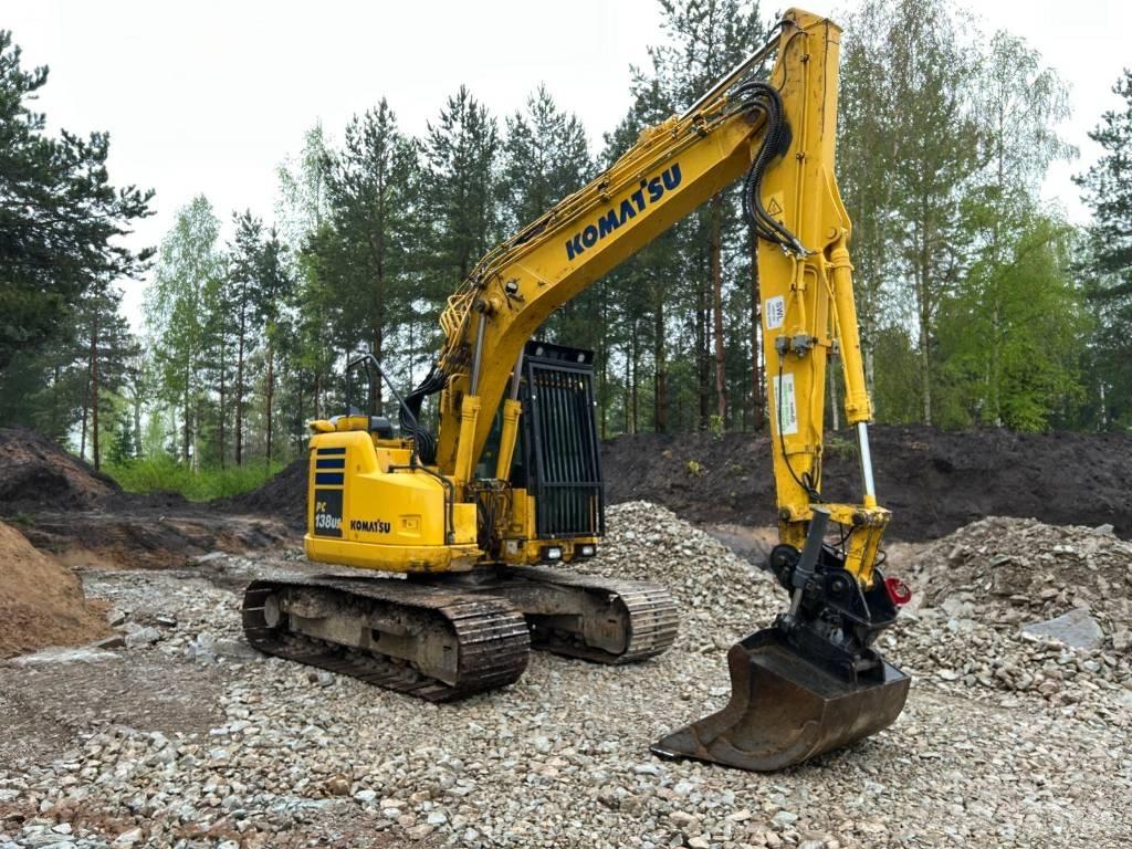 Komatsu PC138US-11 Paletli ekskavatörler