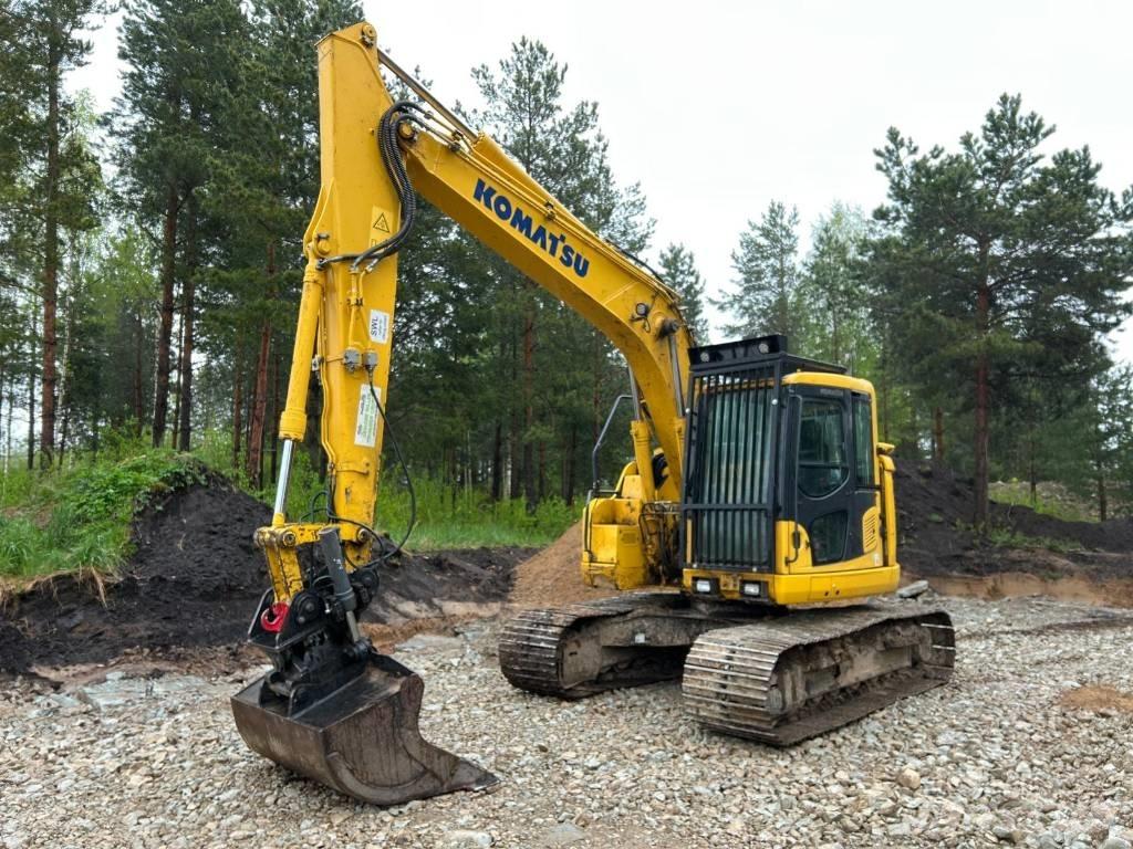 Komatsu PC138US-11 Paletli ekskavatörler
