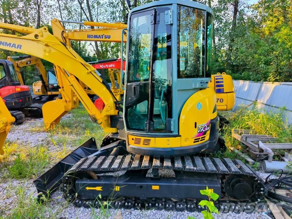 Yanmar Vio 55 Mini ekskavatörler, 7 tona dek