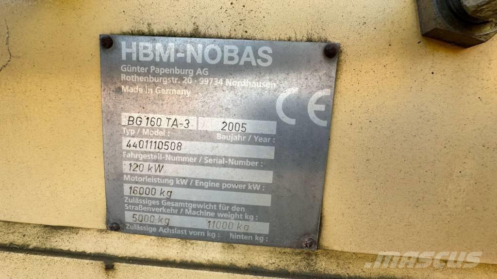 HBM-Nobas GB160TA-3 Greyderler