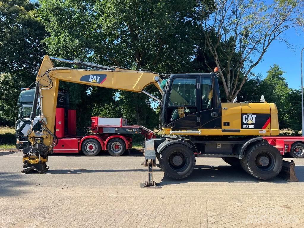 CAT M316D Lastik tekerli ekskavatörler