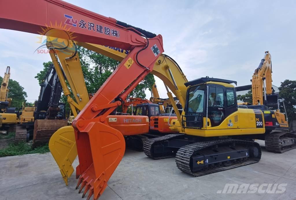 Komatsu PC 200-7 Paletli ekskavatörler