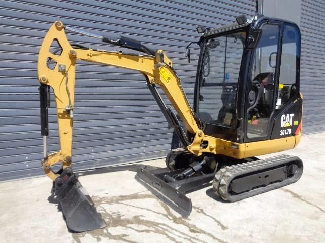 CAT 301.7 D Mini ekskavatörler, 7 tona dek