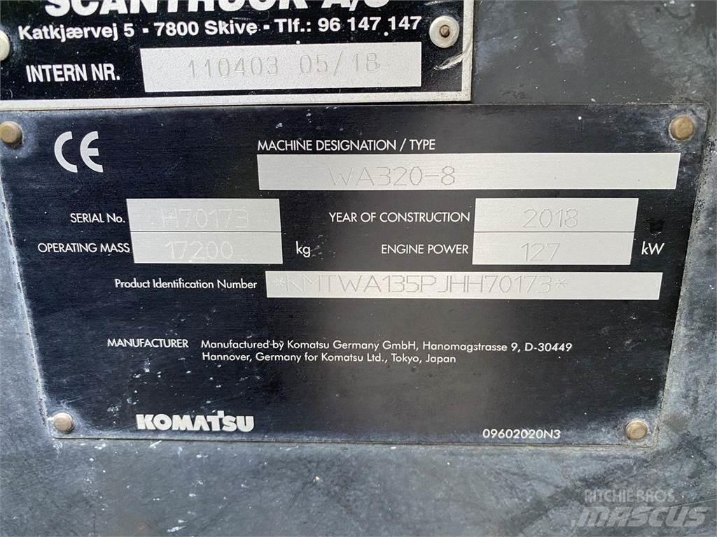 Komatsu WA320-8 Tekerlekli yükleyiciler