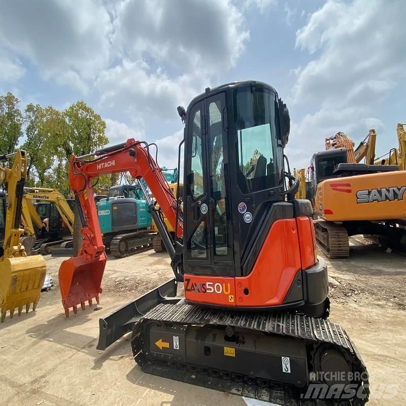 Hitachi ZX 50 U Mini ekskavatörler, 7 tona dek