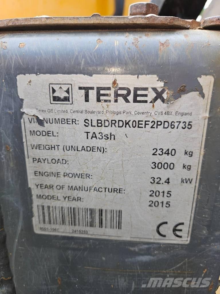 Terex TA 3SH Belden kirma kamyonlar