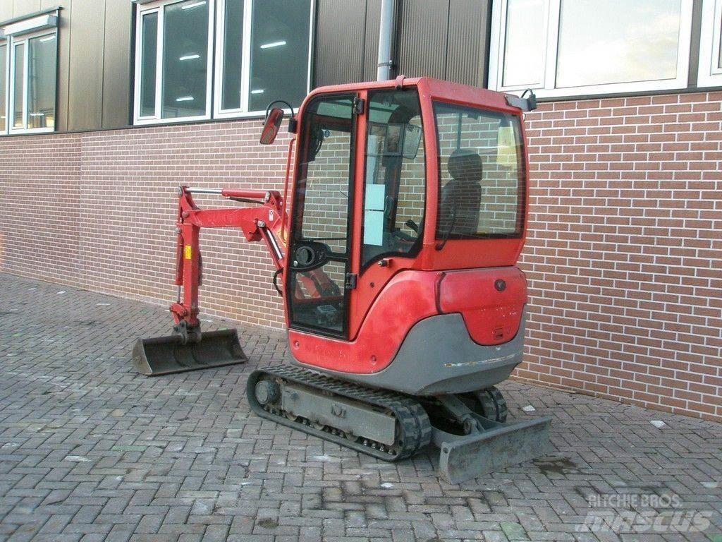 Yanmar SV17 Mini ekskavatörler, 7 tona dek
