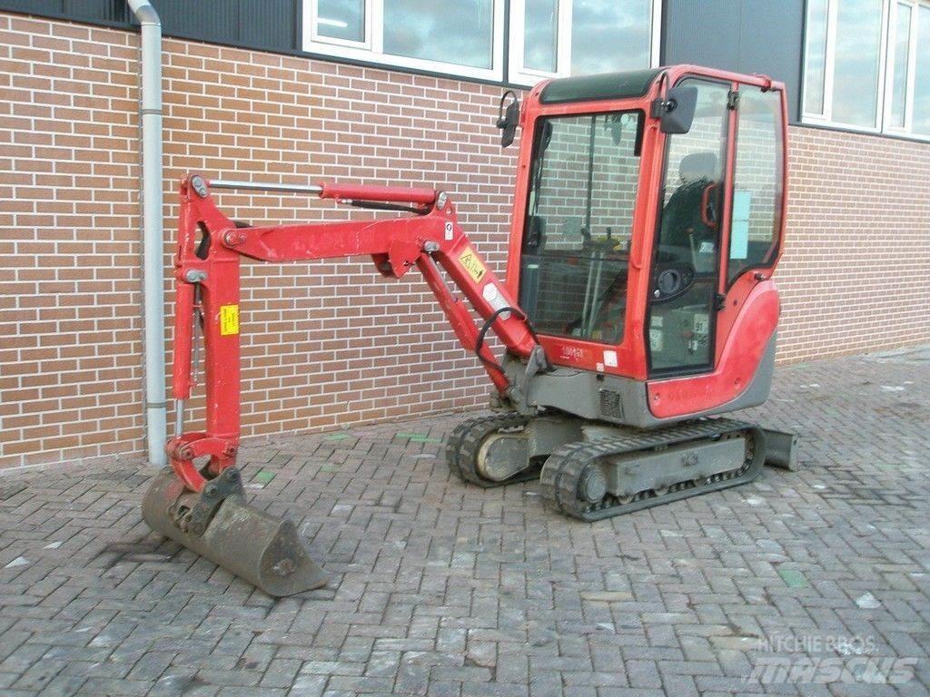 Yanmar SV17 Mini ekskavatörler, 7 tona dek