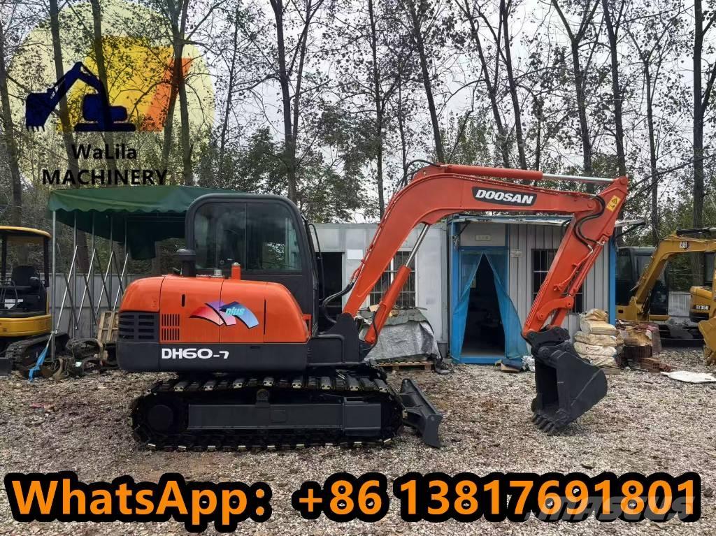 Doosan DH 60-7 Mini ekskavatörler, 7 tona dek
