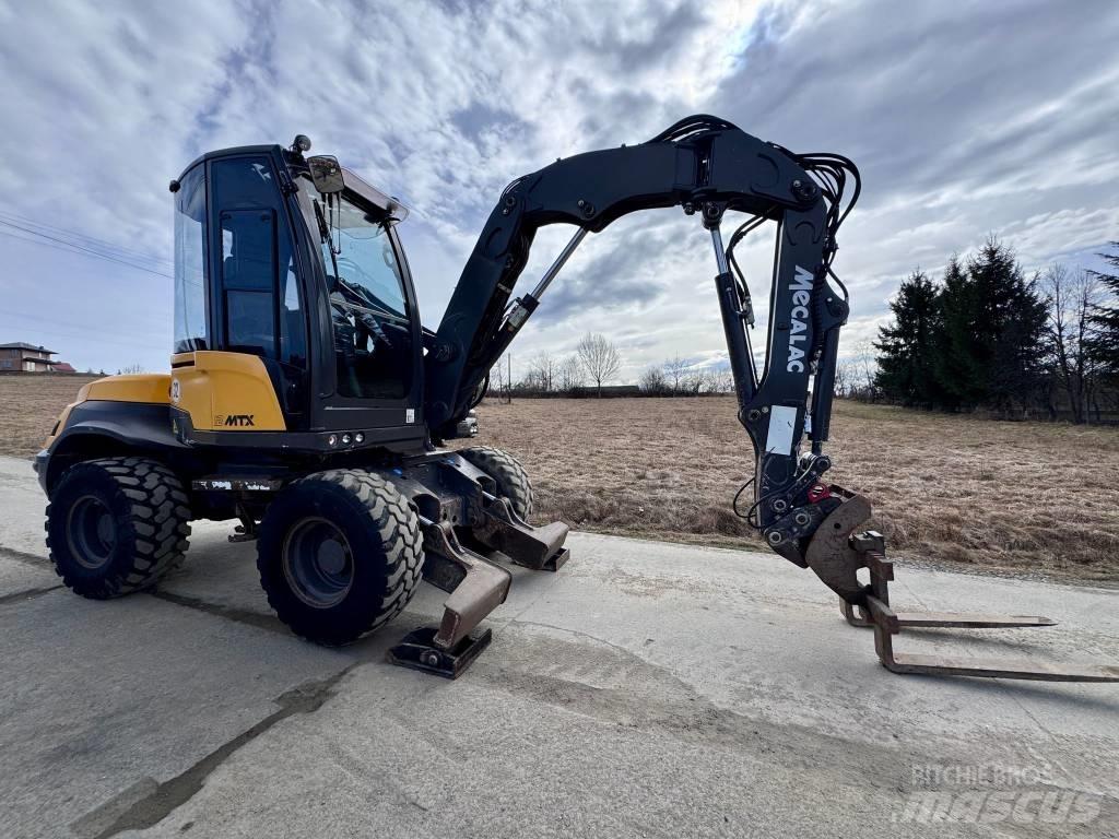 Mecalac 12 MTX Kazıcı yükleyiciler - beko loder