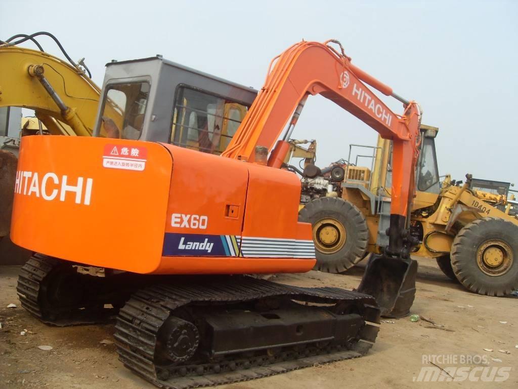 Hitachi EX 60 Mini ekskavatörler, 7 tona dek