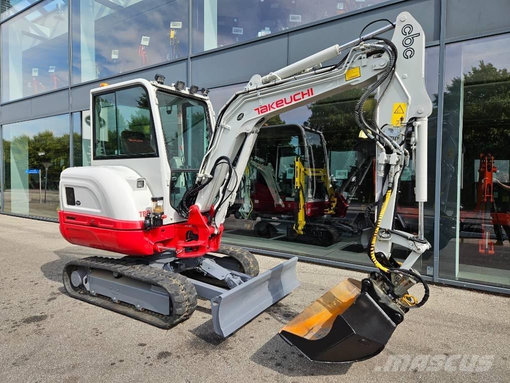 Takeuchi TB 230 Mini ekskavatörler, 7 tona dek