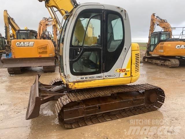 New Holland E 70 SR Midi ekskavatörler 7 - 12 t