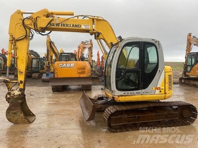 New Holland E 70 SR Midi ekskavatörler 7 - 12 t