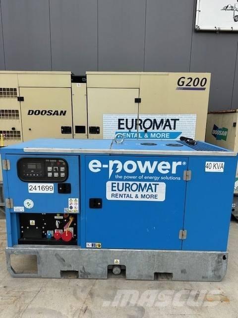 Europower EPSR50TDE Dizel Jeneratörler