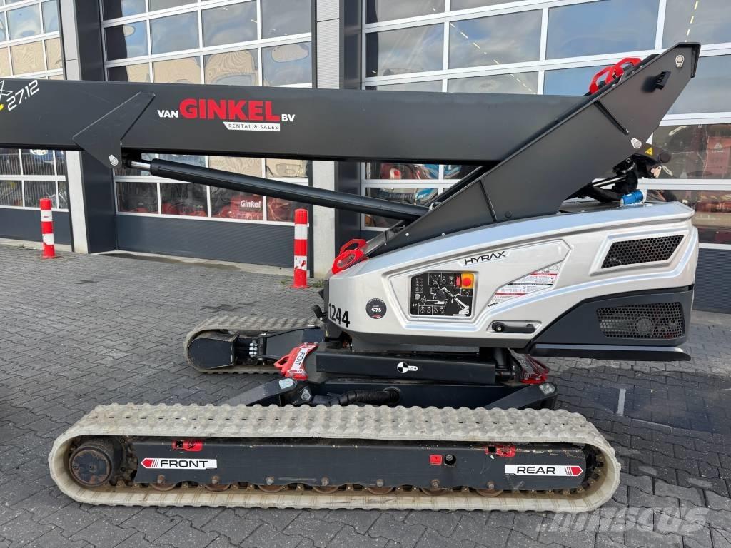 Hyrax ATDe 27.12 Teleskopik personel platformları