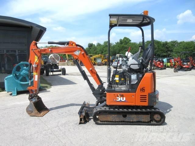 Hitachi ZX19 U-6 Mini ekskavatörler, 7 tona dek