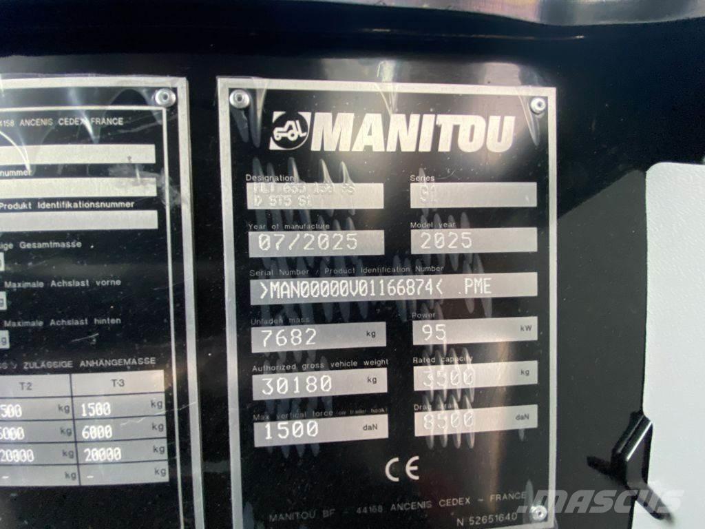 Manitou MLT635 Teleskopik yükleyiciler