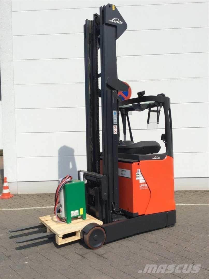 Linde R14 Reach truck - depo içi istif araçları