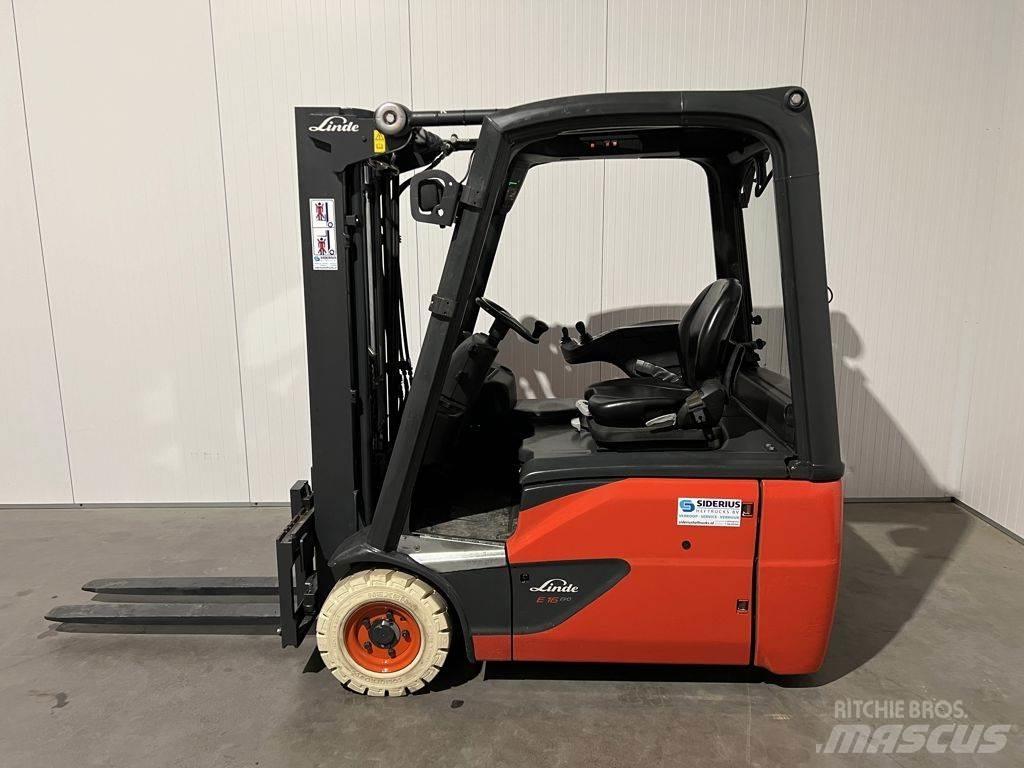 Linde E16-02 Elektrikli forkliftler
