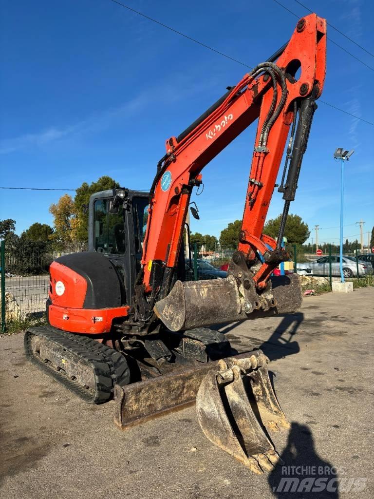 Kubota KX 027 Mini ekskavatörler, 7 tona dek