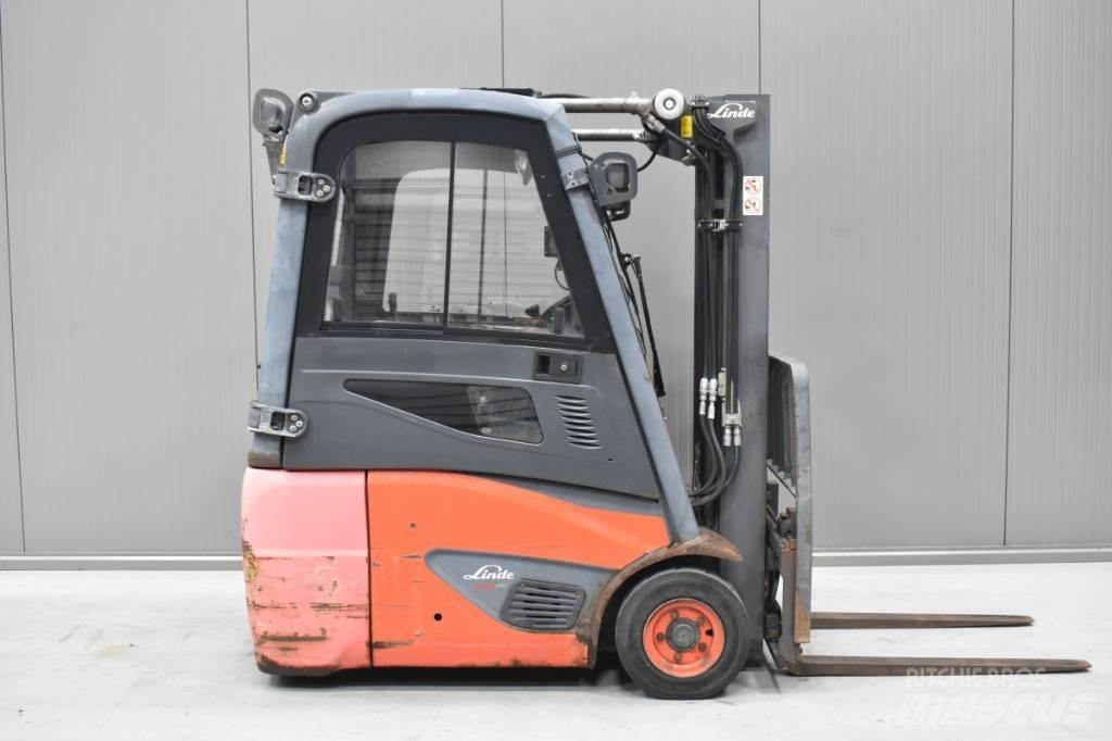 Linde E 16 C - 02 Elektrikli forkliftler