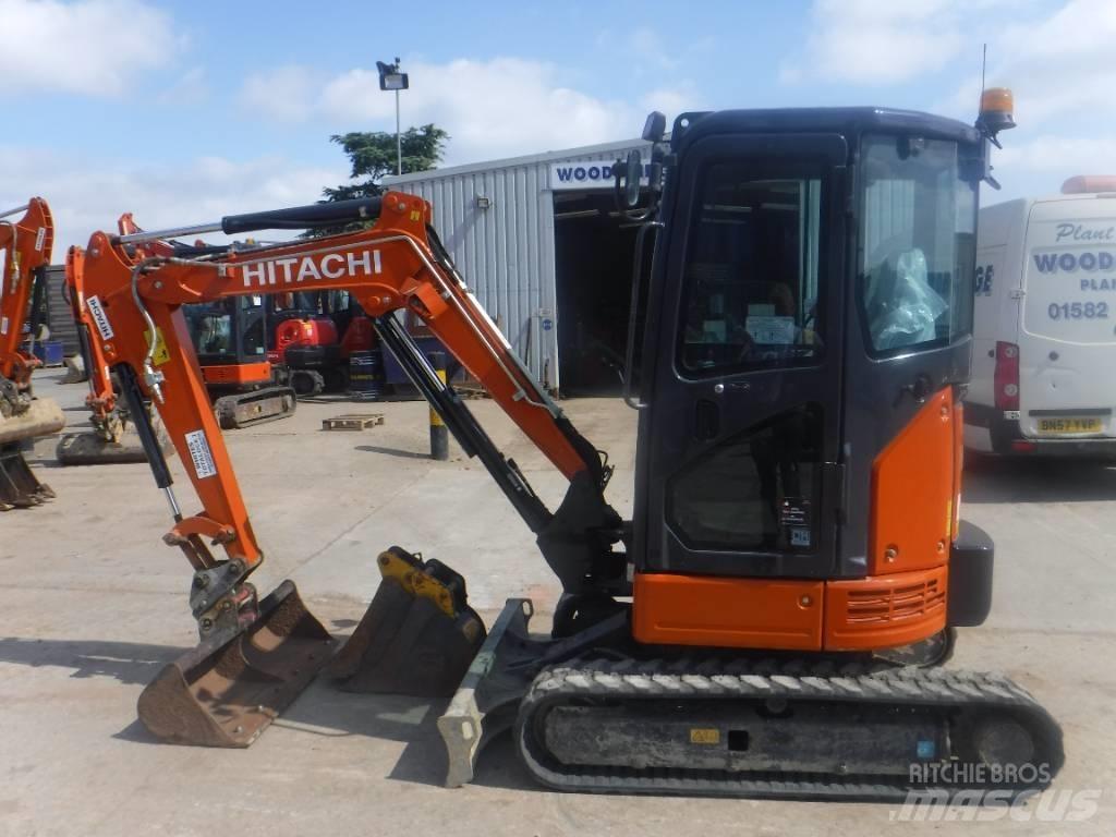 Hitachi ZX 26 U-6 Mini ekskavatörler, 7 tona dek