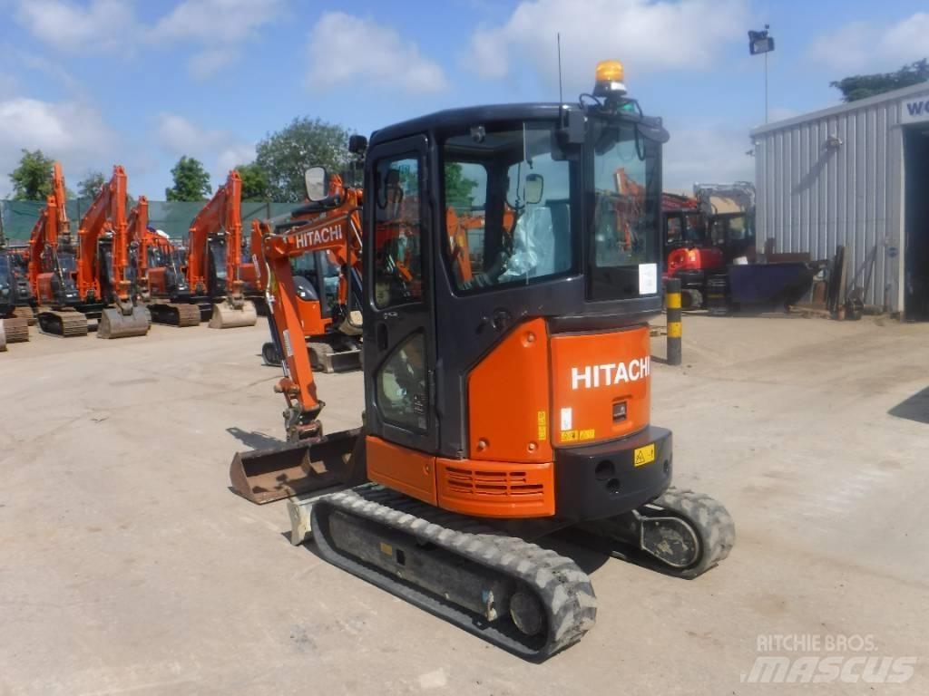 Hitachi ZX 26 U-6 Mini ekskavatörler, 7 tona dek