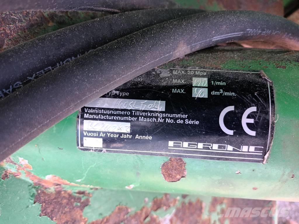Agronic 160 SLT Balya ögütücü, kesici ve açicilar