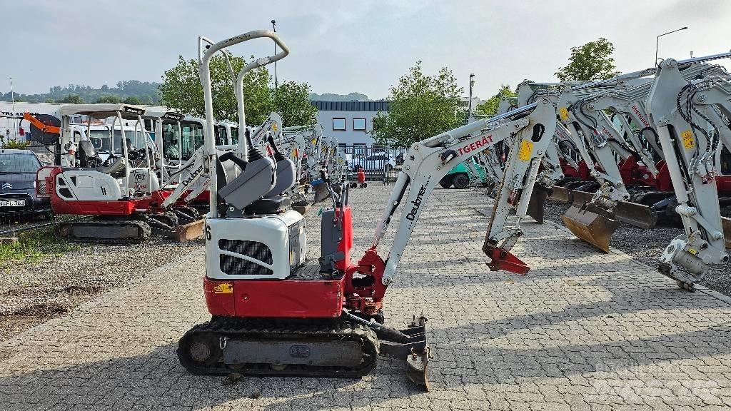 Takeuchi TB 210 R Mini ekskavatörler, 7 tona dek