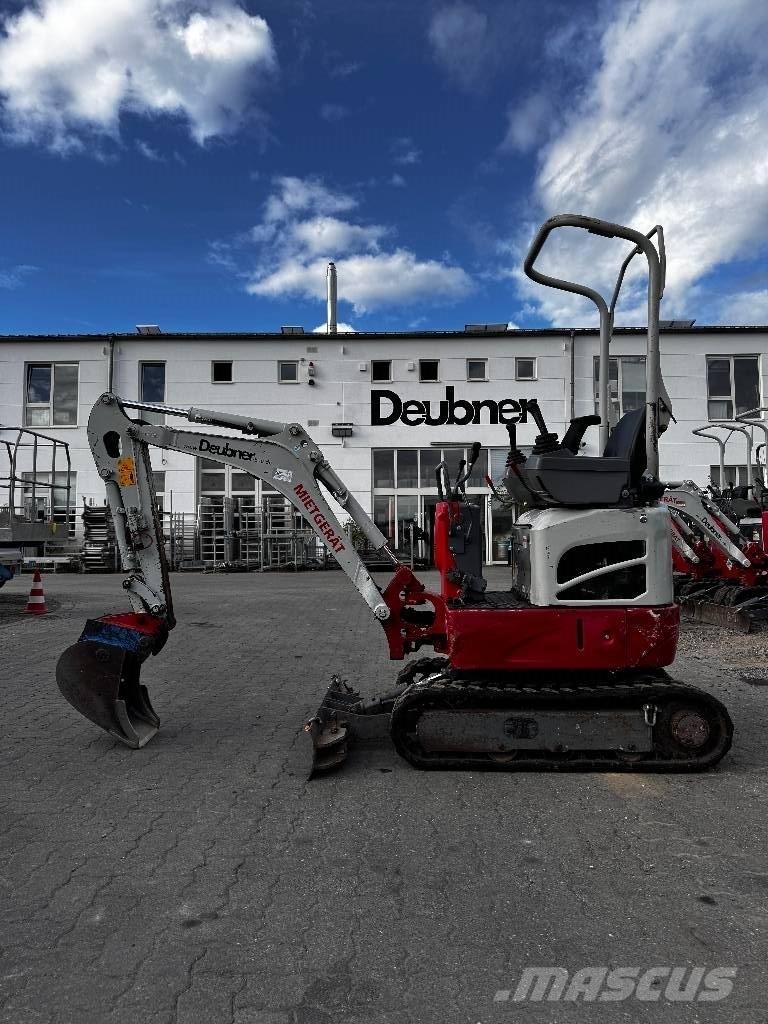 Takeuchi TB 210 R Mini ekskavatörler, 7 tona dek