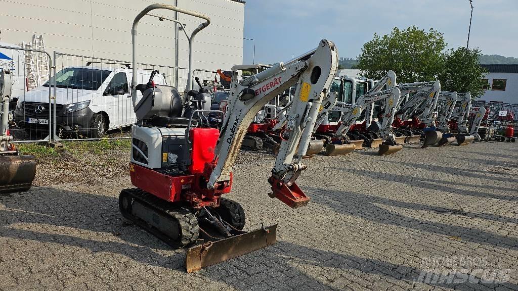 Takeuchi TB 210 R Mini ekskavatörler, 7 tona dek