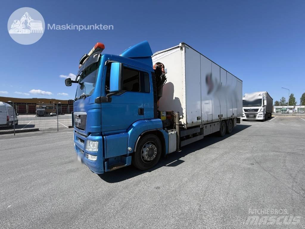 MAN TGS 26.440 BL Araç üzeri vinçler