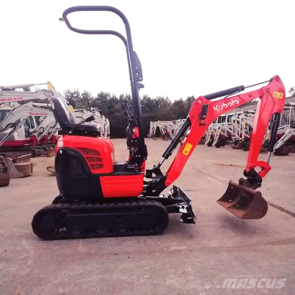 Kubota U 10-3 Mini ekskavatörler, 7 tona dek