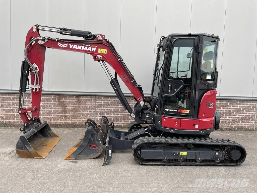 Yanmar VIO38-6 Mini ekskavatörler, 7 tona dek