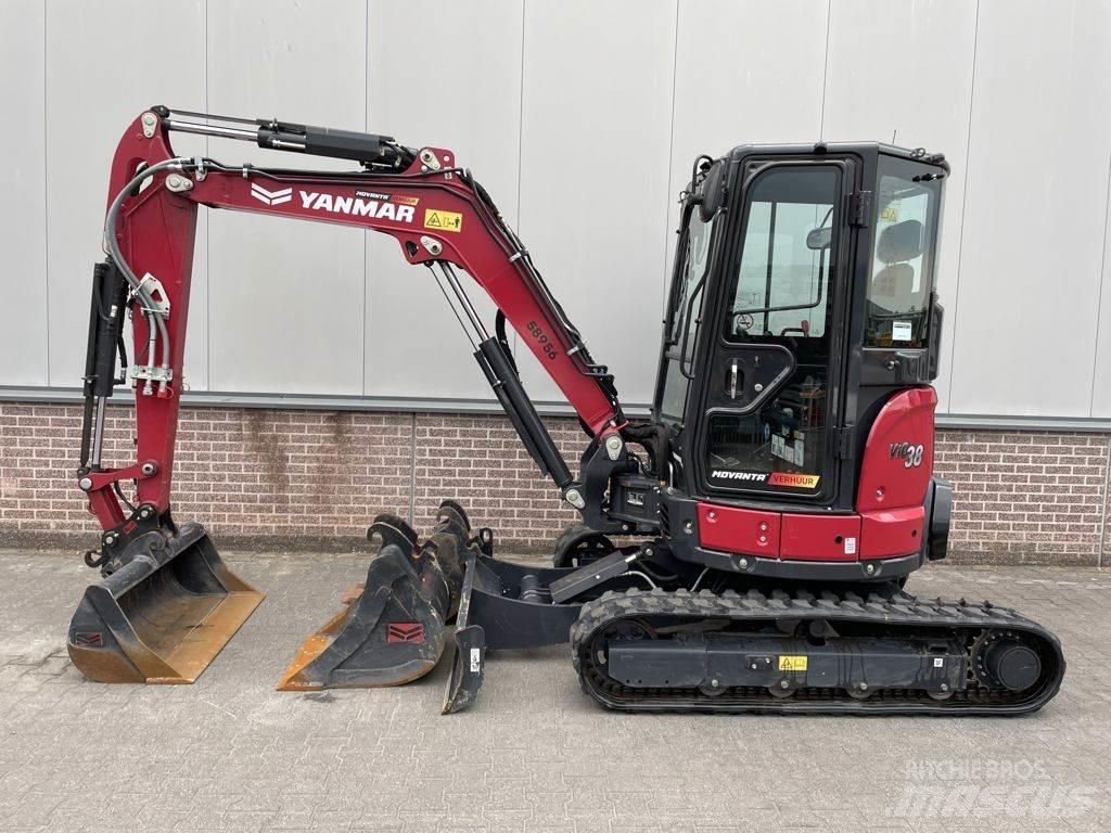 Yanmar VIO38-6 Mini ekskavatörler, 7 tona dek