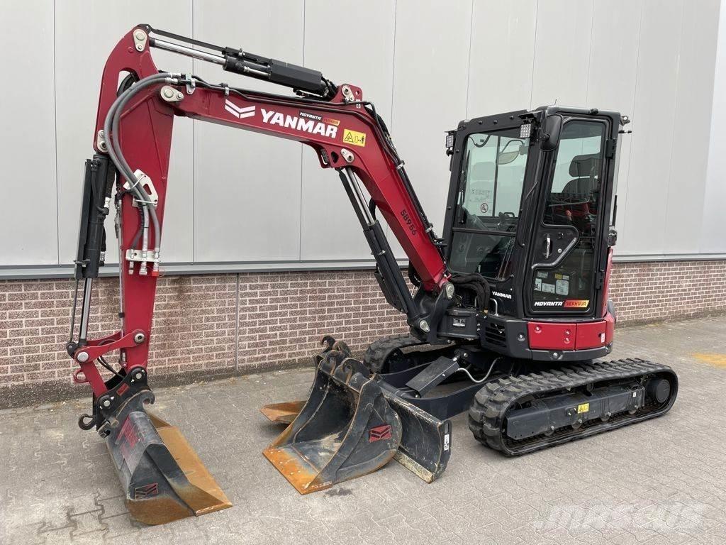 Yanmar VIO38-6 Mini ekskavatörler, 7 tona dek