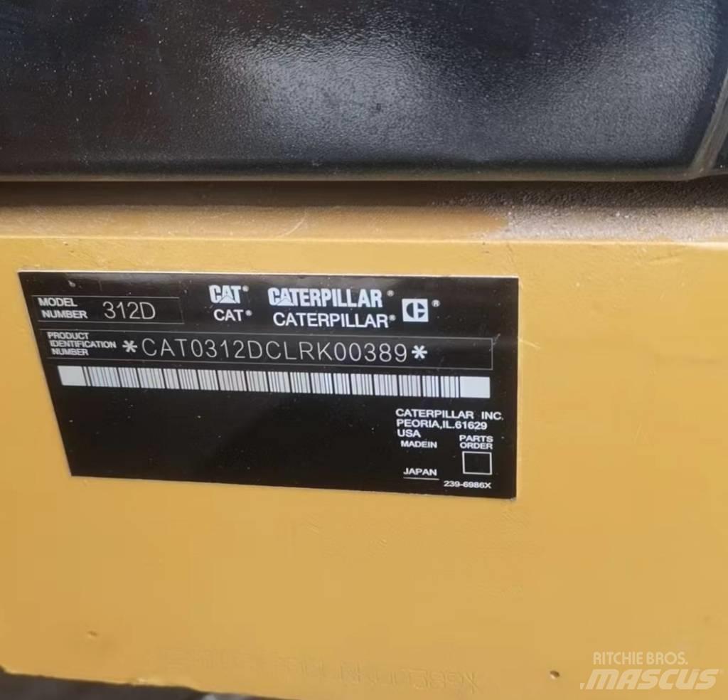 CAT 312 D Paletli ekskavatörler